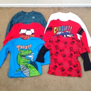 4T - 6 Boys Long Sleeve Shirts